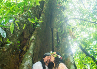 Rainforest wedding