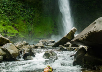 Fortuna waterfall wedding